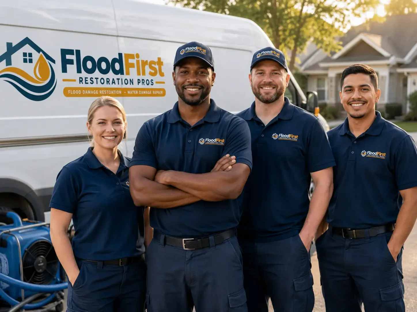 Flood Damage Restoration company in Red House, WV